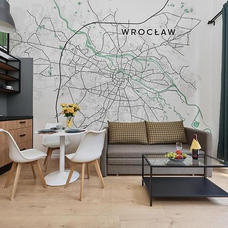Mezzanine Studio Apartments Zarembowicza Wroclaw Airport By Renters Exterior foto